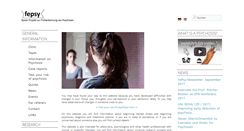 Desktop Screenshot of fepsy.ch